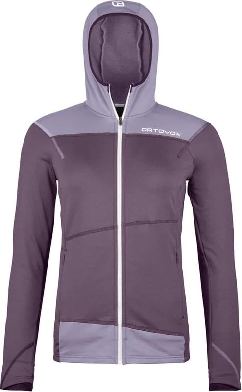 Ortovox - Fleece Light Hoody - Fleecevest - Purper
