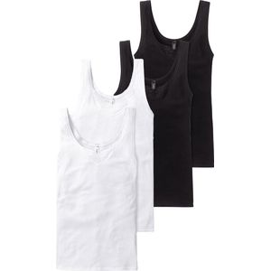 Schiesser - Cotton Essentials - Trägertop - Viererpack