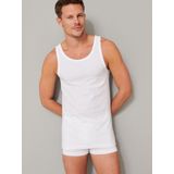 SCHIESSER - Onderhemd - Wit - 4 Pack - Jersey - Mouwloos