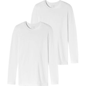 Schiesser - 95/5 Originals - Longsleeve - Zwart - 95% Katoen, 5% Elasthan - dubbelpack