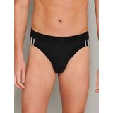 SCHIESSER - Slip - Zwart/Wit - 6er Pack - Jersey