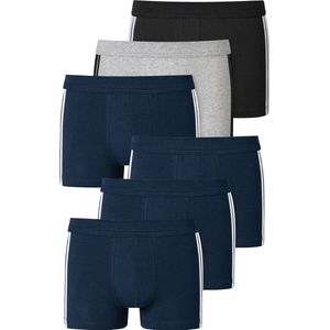 Schiesser - Retro Boxer 95/5 - Boxershorts - Zwart - Sechserpack