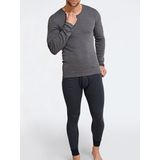 Schiesser Lange Unterhose Feinripp Melange