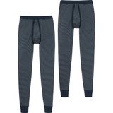 Schiesser Lange Unterhose Feinripp Melange