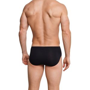 Schiesser - Essentials - Minislip - Zwart - Voordeelpack - 6 Stuks