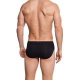 Schiesser - Essentials - Minislip - Zwart - Voordeelpack - 6 Stuks