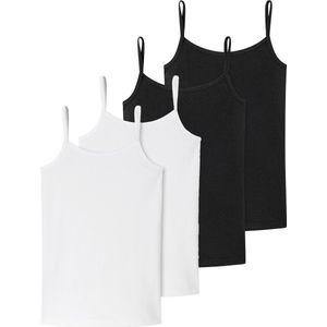 SCHIESSER Onderhemd  zwart / wit