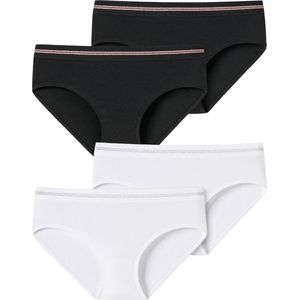 SCHIESSER Onderbroek  zwart / wit