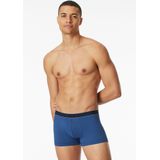 SCHIESSER - Boxershorts - Donkerblauw / Zwart - 2 Pack