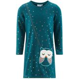 Jerseyjurk - Petrol - Katoen/Polyester - Regular Fit