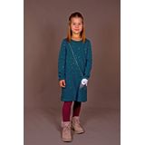 Jerseyjurk - Petrol - Katoen/Polyester - Regular Fit