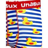 UnaBux - Boxerbrief - Zwart - Wit - Rabbit