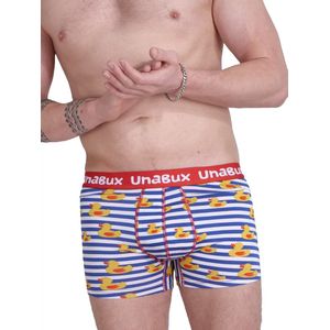 UnaBux - Boxerbrief - Zwart - Wit - Rabbit