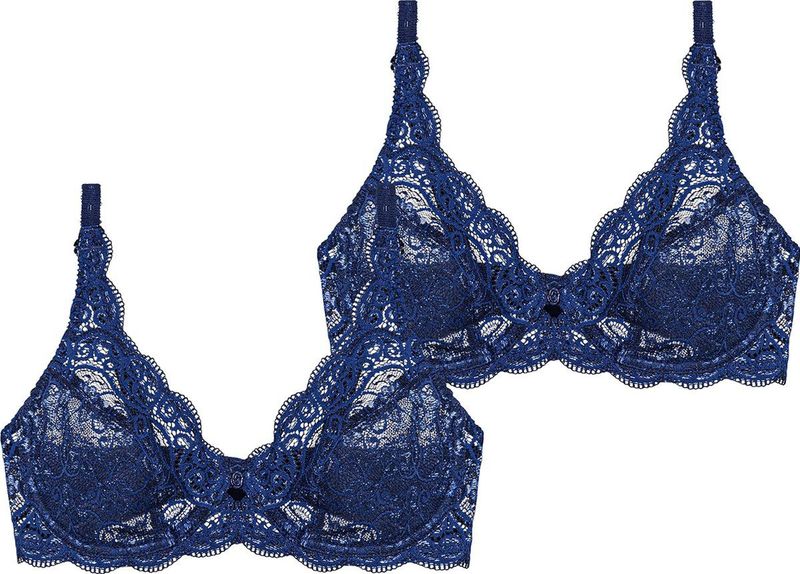 TRIUMPH - Amourette 300 - BH - Donkerblauw - 2 Pack