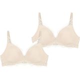 TRIUMPH - Amourette Charm - BH - Crème - 2 Pack - Soft Cup