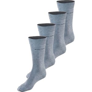 Blackspade Sokken  grijs gemêleerd / zwart