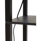 Lindby - Birta - Vloerlamp - Zwart - Hout - Modern