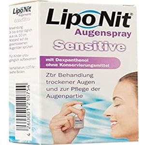 LipoNit - Sensitive - Oogspray - 10ml - Voor Gevoelige Ogen