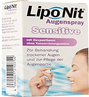 LipoNit - Sensitive - Oogspray - 10ml - Voor Gevoelige Ogen