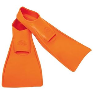 Flipper SwimSafe 1100 - Zwemvliezen voor kinderen en peuters in de kleur oranje, maat 22-24, van natuurlijk rubber, als zwemhulp
