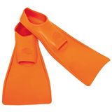 Flipper SwimSafe 1130 zwemvliezen voor kinderen en kleine kinderen, oranje, maat 28-30, natuurlijk rubber, zwemvliezen