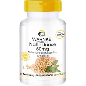 WARNKE - VITALSTOFFE - Nattokinase Capsules - 50 mg - 60 Capsules