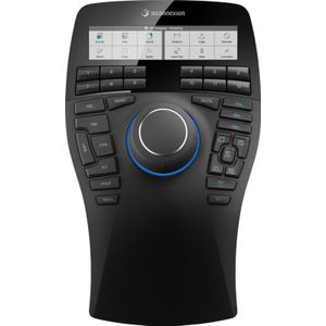 3Dconnexion SpaceMouse Enterprise, Schwarz, CE, FCC, KC, RCM, BSMI, RoHS-EU, RoHS-China, WEEE, BellAndVision, Windows 10 Education, Windows 10 Education x64, Windows 10 Enterprise, Windows 10 Enterprise x64,..., Kabel, 249 mm, 58 mm