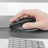3Dconnexion CadMouse Pro - Muis - ergonomisch - optisch - 7 knoppen - met bekabeling