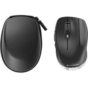 3Dconnexion CADMOUSE COMPACT WIRELESS USB-C muis Kantoor Rechtshandig RF Wireless + Bluetooth + USB Type-C Optisch