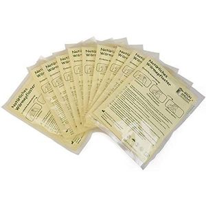 GRÜNSPECHT natuurproducten 141-K2 natuurlijke warmtepleister, 10 stuks, wit, 480 g