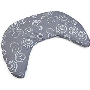 Biologische nekkussen, grijs-mint