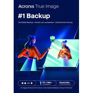 Acronis - Cyber Protect Home Office Essentials - Software - Download - 1 Jaar Licentie - 1 Computer, Onbeperkte Mobiele Apparaten