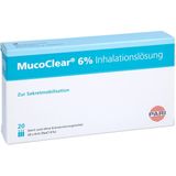 Mucoclear 6% NaCl Amp 60x4ml - Slijmoplossende Inhalatieoplossing voor Luchtwegen