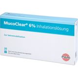 Mucoclear 6% NaCl Amp 60x4ml - Slijmoplossende Inhalatieoplossing voor Luchtwegen