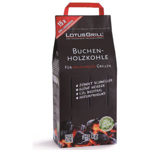 Houtskool LotusGrill Beuken 2.5 Kg