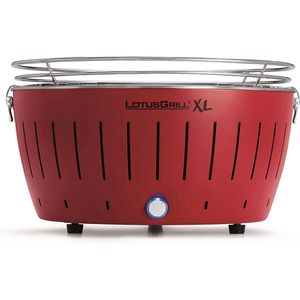 LotusGrill XL Hybrid Tafelbarbecue - Ø435mm - Rood - Rood / Metaal