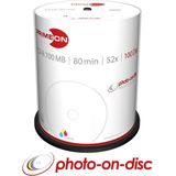 Primeon CD-R 80 min 700 MB - 100 Stuks - Bedrukbaar