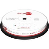 Primeon - CD-R 80Min - Cakebox - 10 Disc - Optische Gegevensdrager