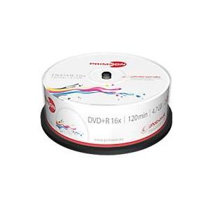 Primeon - DVD+R - 4,7GB - 25-pack - Optische Gegevensdrager