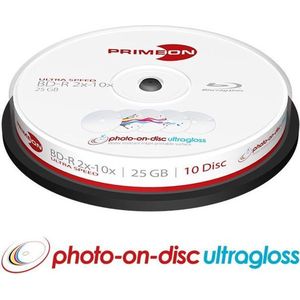 PRIMEON - BD-R 25 GB - Blu-ray Media - 10x Ultra Speed
