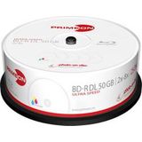 Primeon BD-R DL 50GB/2-8x Cakebox (25 Disc) Photo-on-disc, Inkjet Full Size Printable Surface