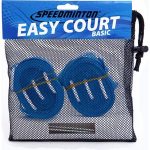 Speedminton Easy Court Crossminton Basic Uniseks Volwassenen, Rood, 10 cm