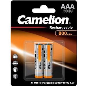 Camelion - Herlaadbare batterij Ni-MH - AAA / LR3- 800mAh - 2 stuks