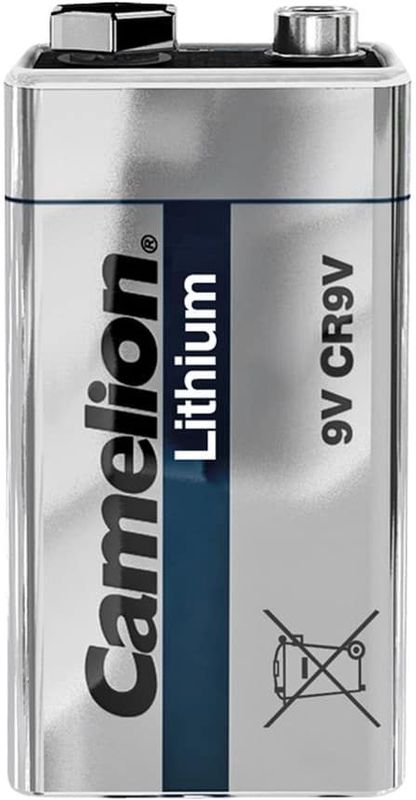 CAMELION 9V-Blockbatterie, Lithium, CR9V, 1 Stück