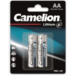 Camelion P7 AA - LR6 Lithium 1,5V batterijen - 2 stuks