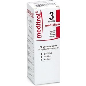 Meditrol 3 urine teststrips 50 stuks