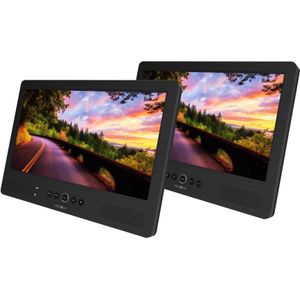 Reflexion - DVD1052 - Draagbare DVD Speler - Grijs - 10 Inch Monitoren, 1024 x 600 Pixels, Antischoksysteem