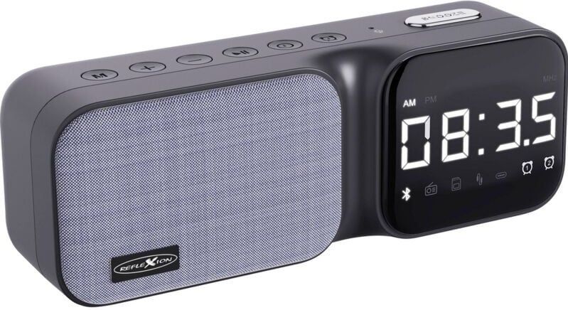 Reflexion TRA2350DAB- draagbare DAB+/FM-radio met hoofdtelefoonuitgang, draagriem en uittrekbare telescopische antenne (30 zendergeheugens)