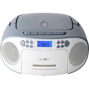Reflexion RCR2260BL Radio/CD speler VHF (FM) AUX, CD, Cassette Blauw wit