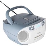 Reflexion - CD Radio Boombox - DAB+ - Blauw - Wit